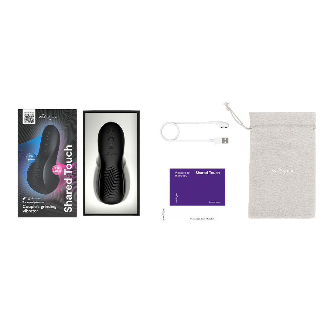 Vibromasseur connecté pour Couple Shared Touch - Noir - 18