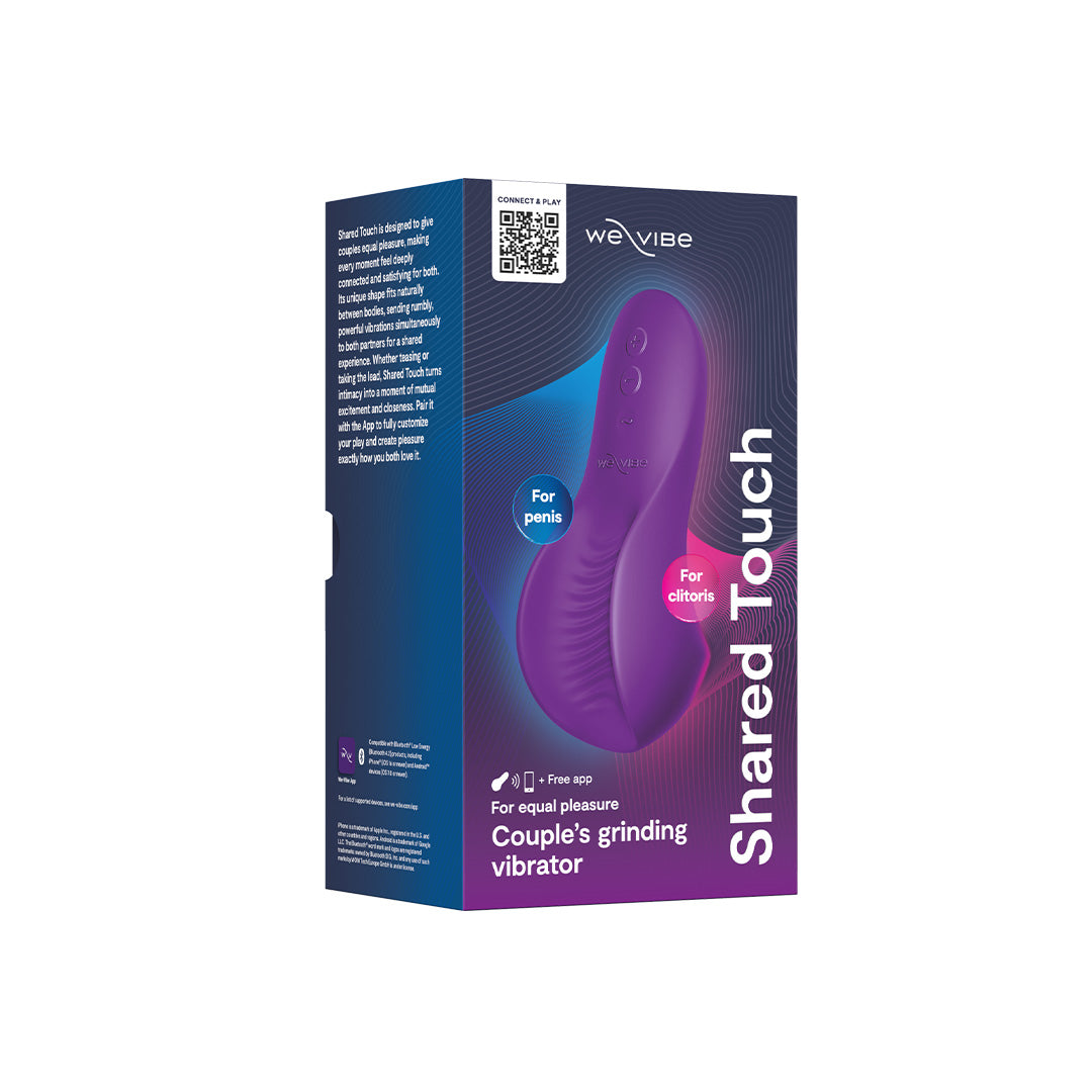 Vibromasseur connecté pour Couple Shared Touch - Violet - 8