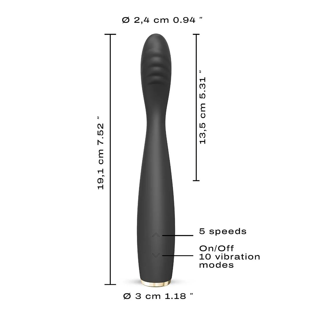Vibromasseur ultra fin point G et clitoris G-Slim