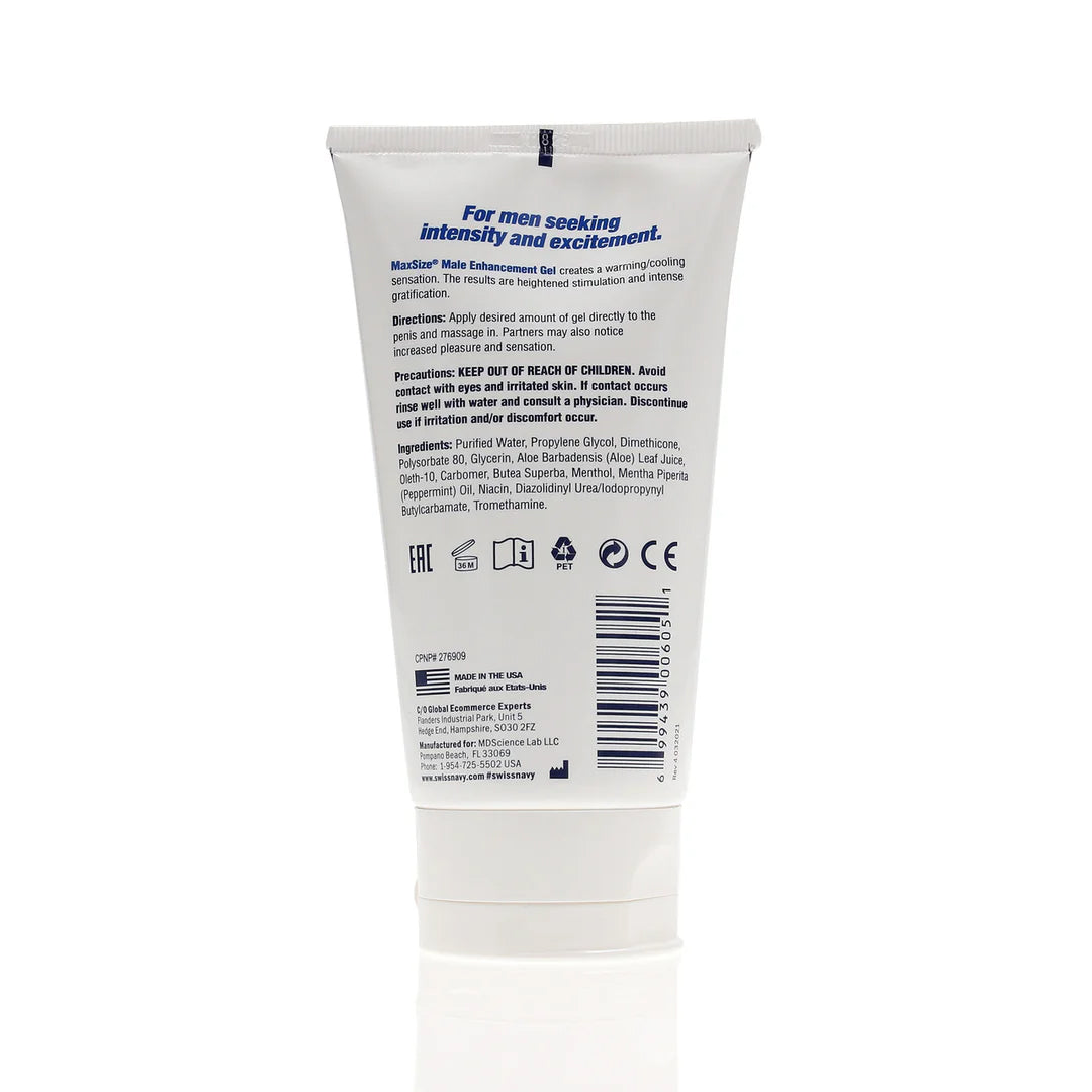 Crème Érection Max Size