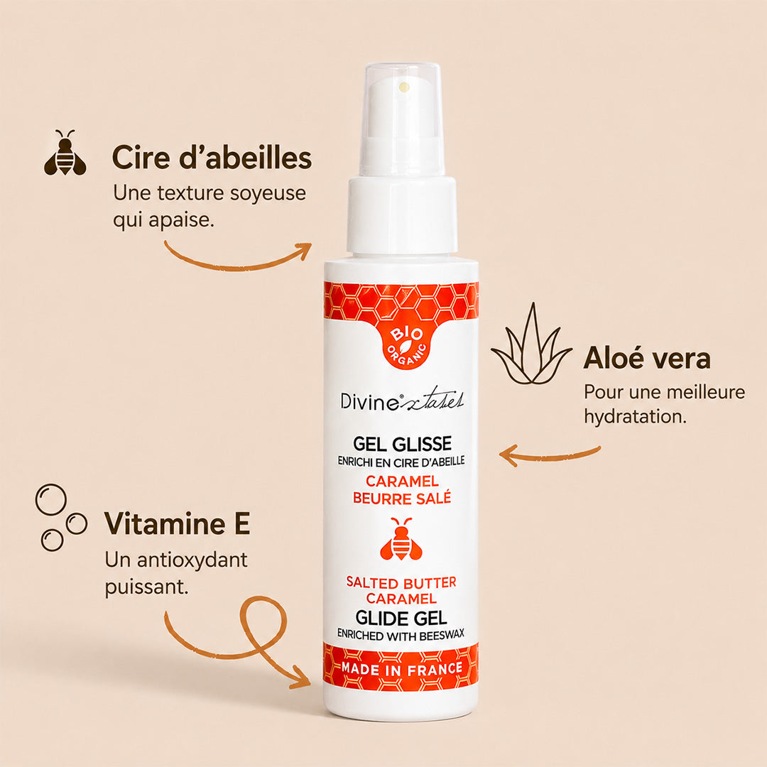 Gel Glisse Cire d'Abeille - Caramel beurre salé - 5