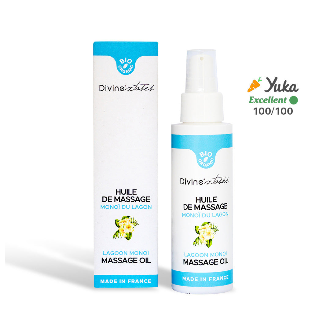 Huile Sèche de Massage Bio - Monoï - 4