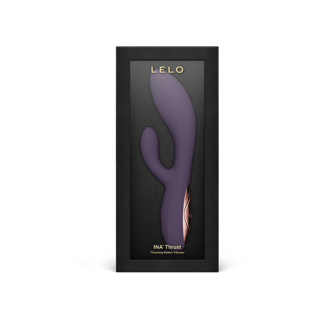 Vibromasseur Rabbit Va-et-Vient Ina Thrust - Violet - 4