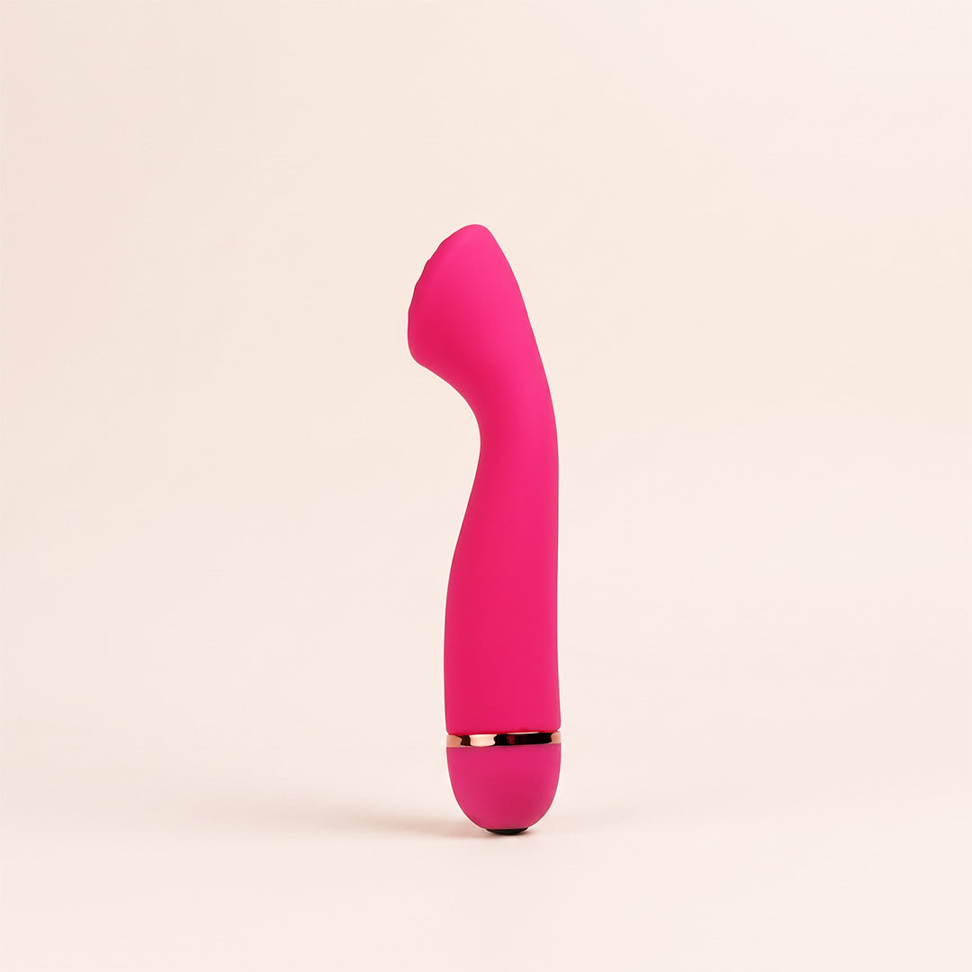 vibromasseur point g à piles butine rose - Rose - 6